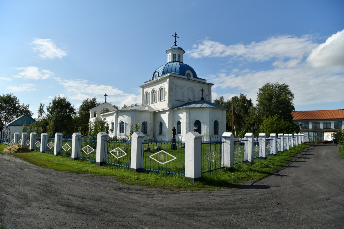 Храм свт. Николая Чудотворца, п. Пресногорьковка, Узункольский район | Храмы  и приходы