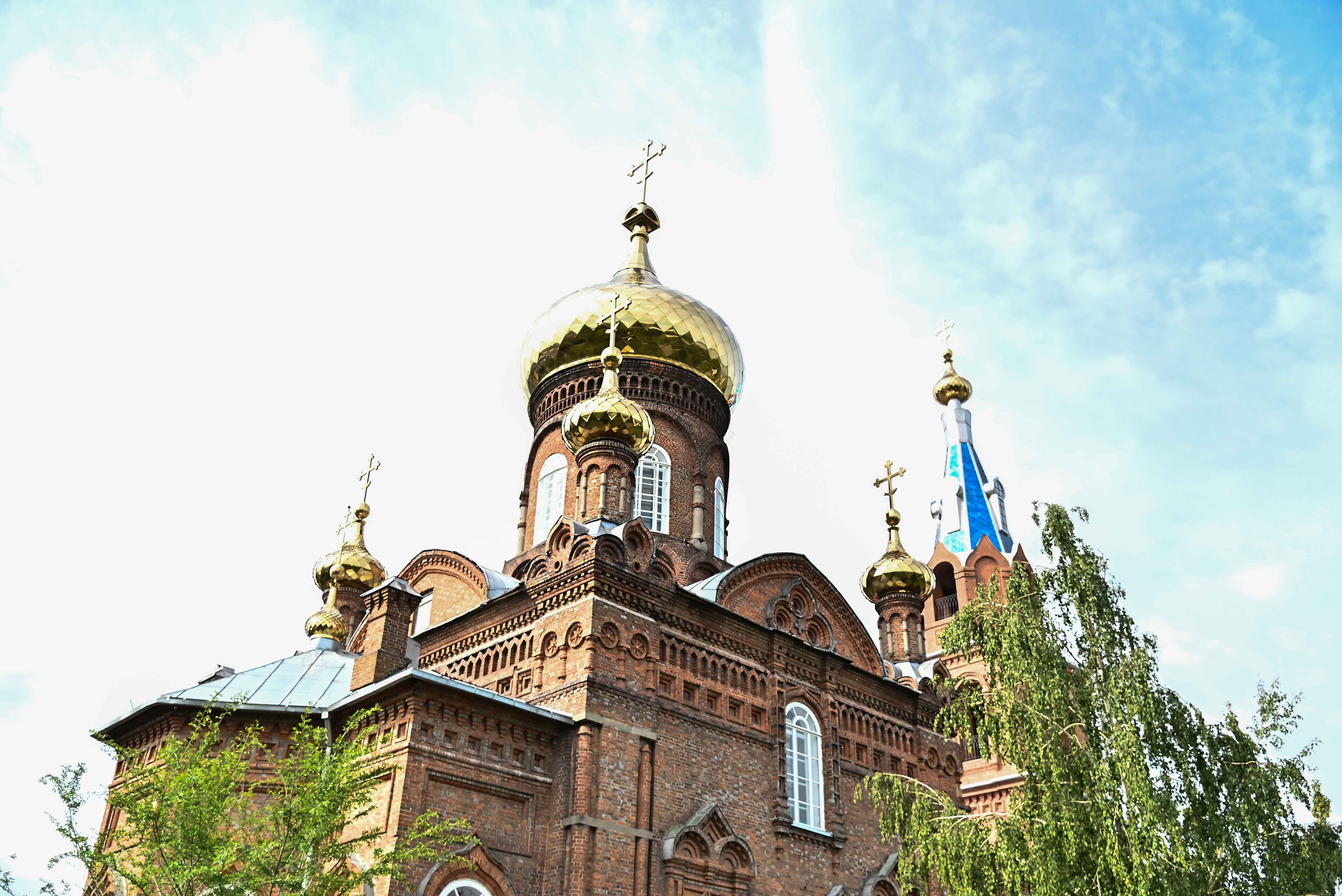 Воскресная литургия в храме Космы и Дамиана п. Боровской | Новости епархии